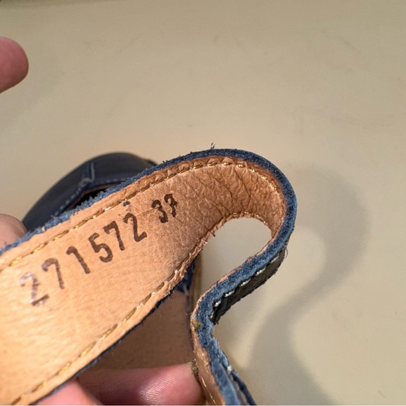 Josef Seibel Rosalie 42 Blue Leather Ankle Strap Women’s 6-6.5 (37), EUC - Picture 12 of 12